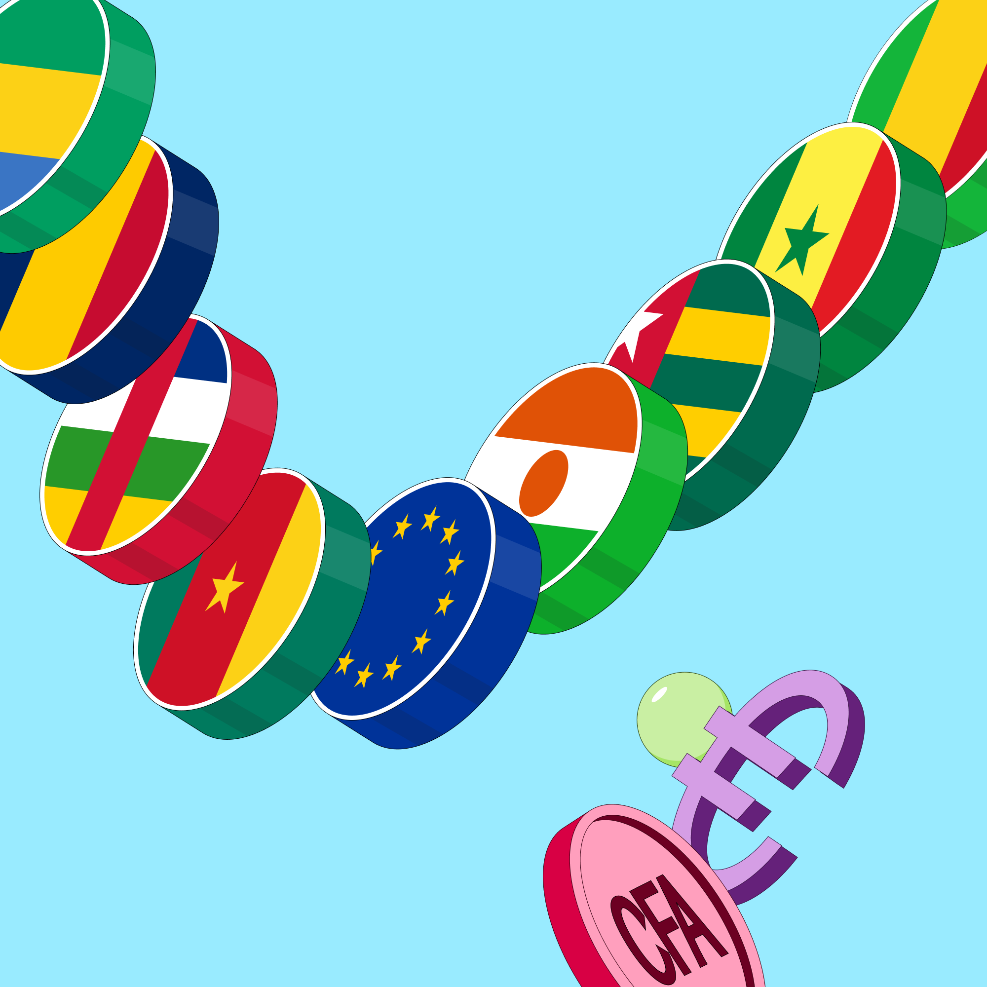 Yousend Now Supports EUR, XAF, and XOF.